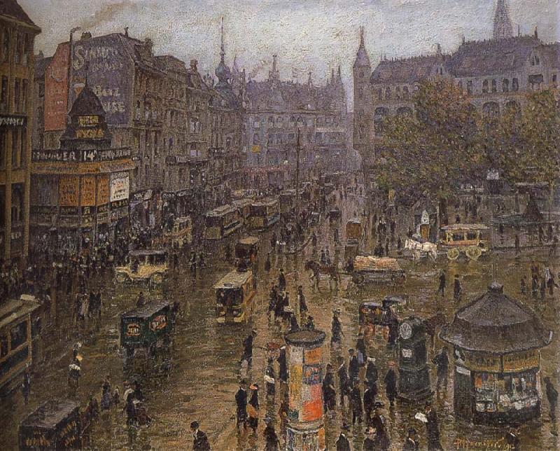 The Spittelmarkt, Paul Hoeniger